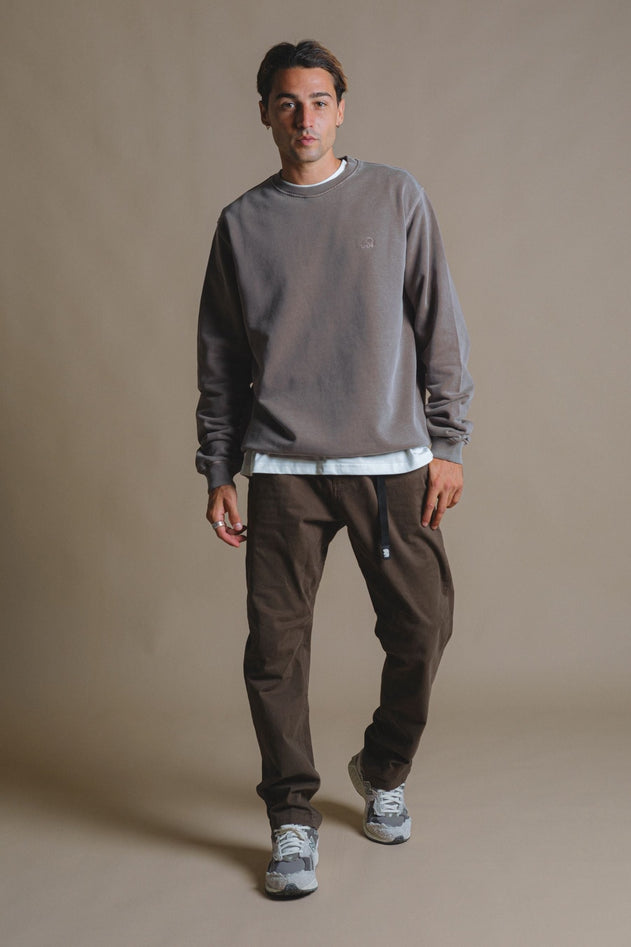 Essential Pigment Heavyweight Sweater Stone Gray