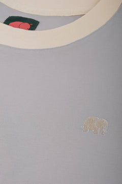Women's Color Block T-Shirt Steel Haze