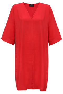 Kimono Dress Red