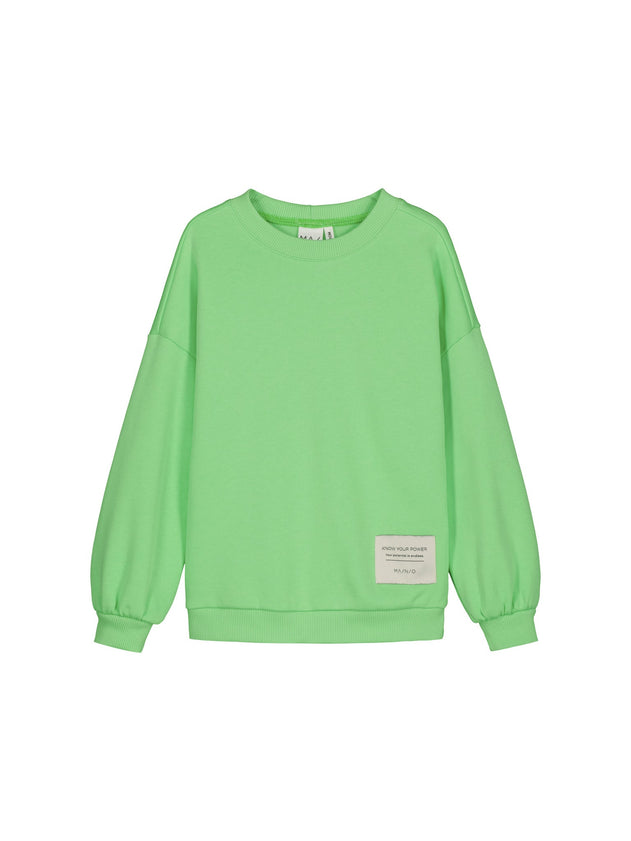 Kids' Superpower Sweatshirt Summer Green