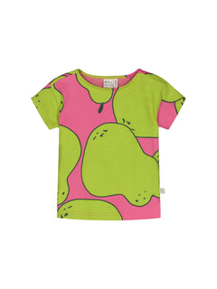 Kids' Pear T-shirt Pink