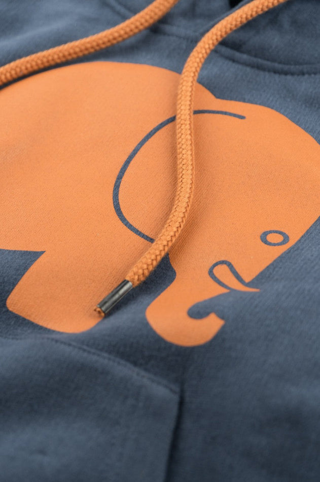 Kids' Organic Classic Hoodie Trendsplant Blue