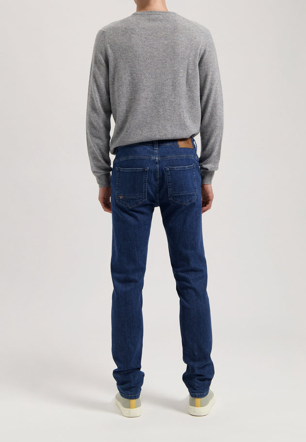 Rick Mid Slim Jeans Stone Indigo
