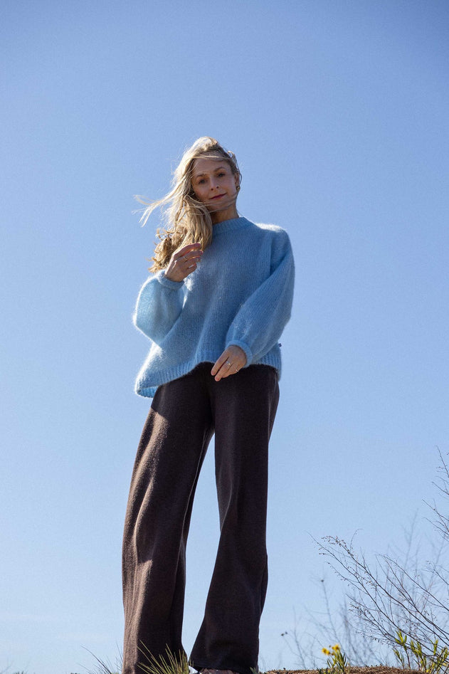 Melody Mohair Jumper Sky Blue