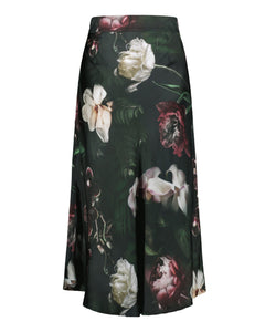 Classic Midi Skirt Noir Black