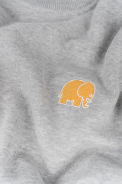 Women's Organic Essential Sweater Heather Grey
