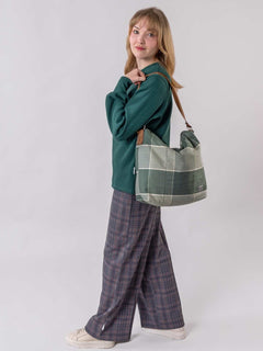 Sade Green Quilted Bag