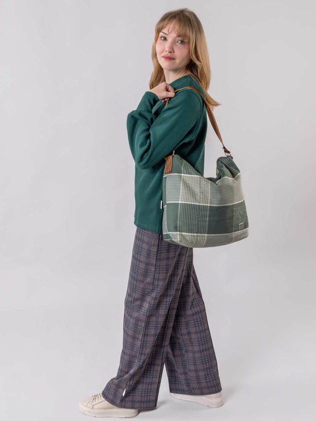 Sade Green Quilted Bag