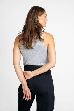 Double Layered Top Grey