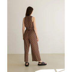 Mono Golden Jumpsuit Brown