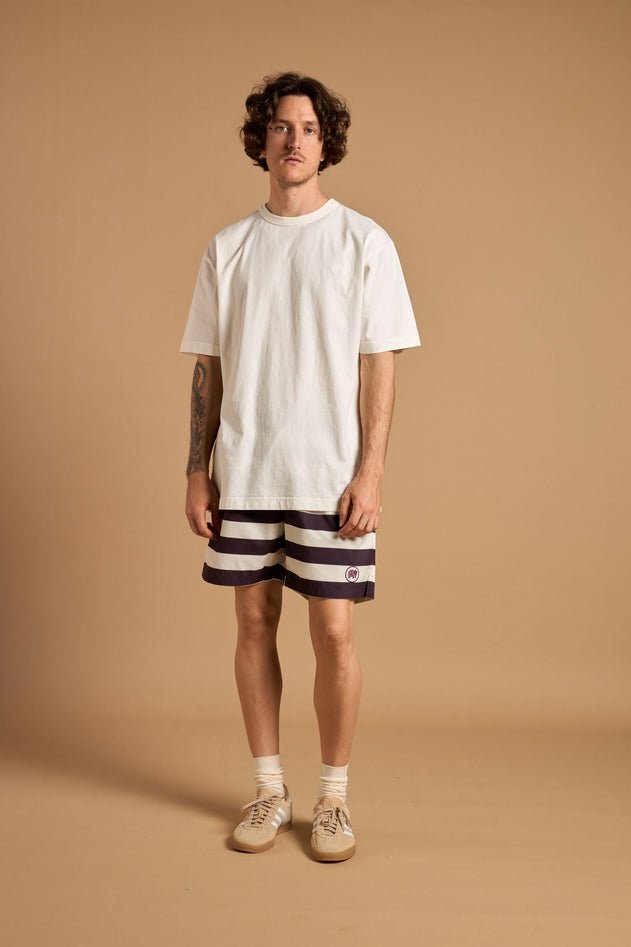 Owari SEAQUAL®YARN Swim Trunks Grape Red