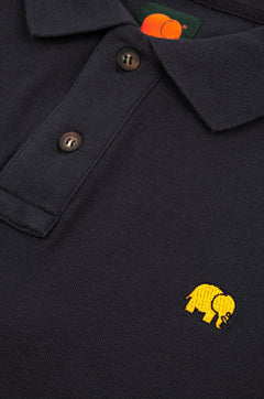 Organic Essential Polo Shirt Trendsplant Blue