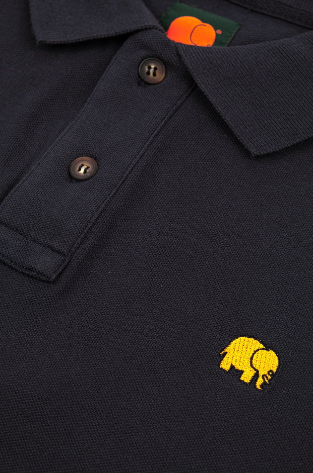 Organic Essential Polo Shirt Trendsplant Blue