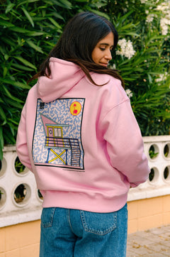 Women's Antonyo Marest X Trendsplant Oversized Hoodie Gum Pink