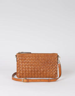 Lexi Laukku Cognac Woven