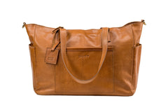 Leather Tote Fifth Avenue Collection Brown