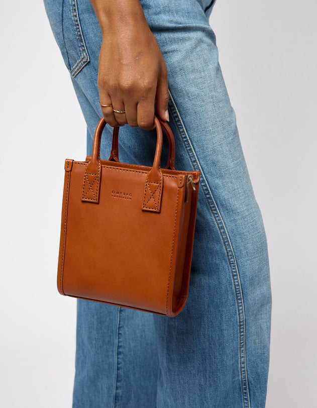 Jackie Mini Laukku Cognac