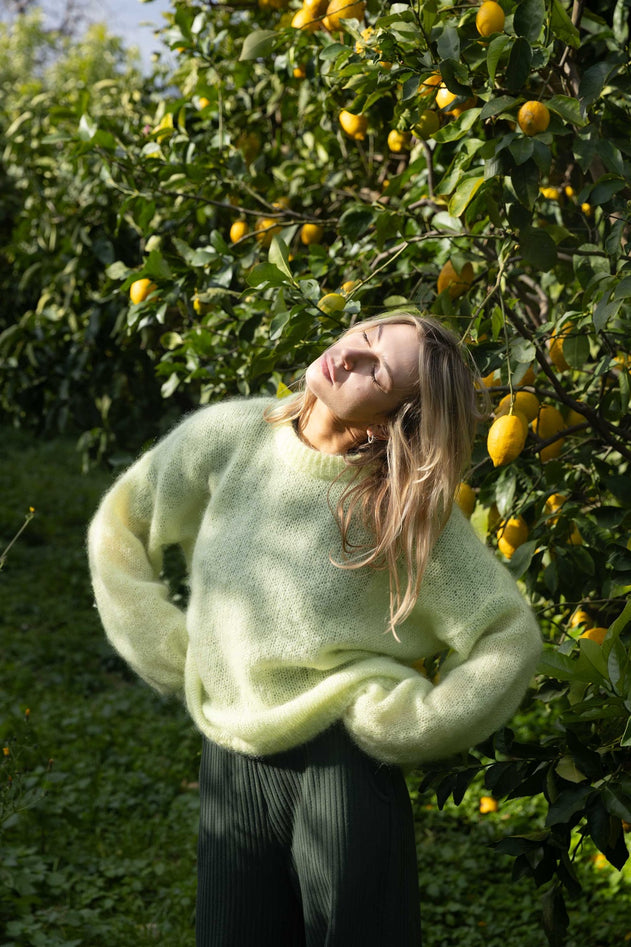 Melody Mohair Jumper Limone
