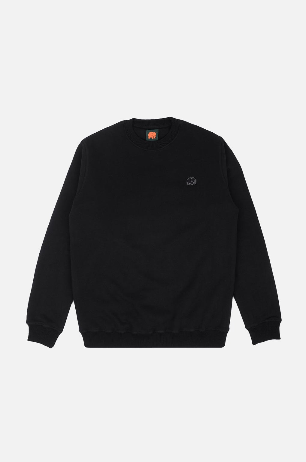 Organic Essential Sweater Black