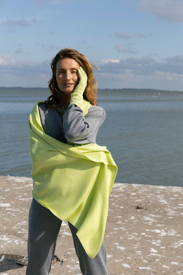 Via 100% Merino Scarf Limone