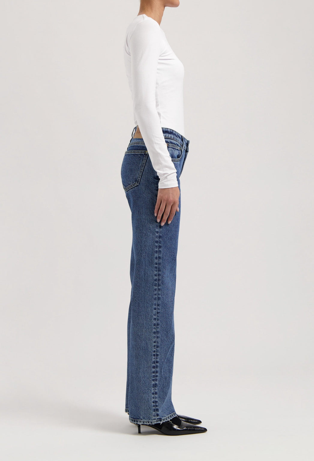 Carry Mid Straight - Stone Vintage