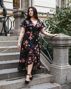 Annika Dress Versailles Blue
