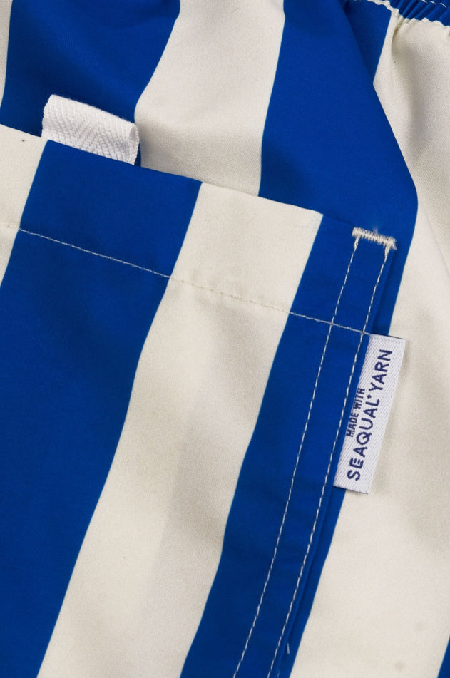 Beach Club SEAQUAL®YARN Swim Trunks Royal Blue