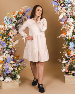 Hailey Dress Sandshell Beige