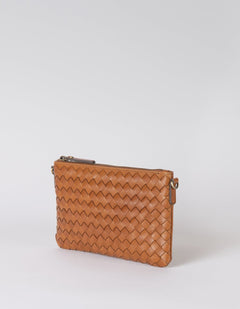 Lexi Laukku Cognac Woven