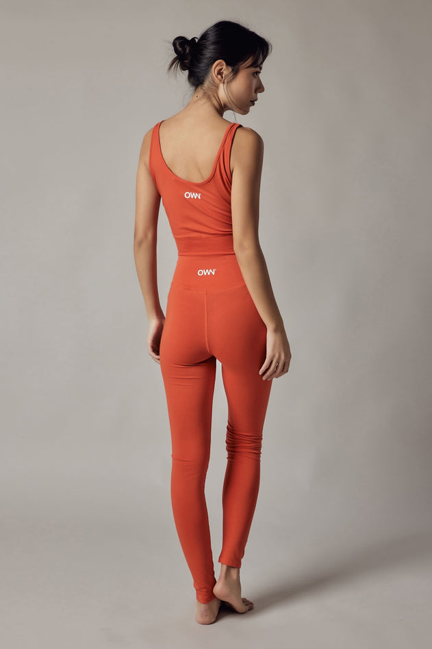 Women's High Waist Organic Cotton Leggings