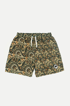 Forest Paisley SEAQUAL®YARN Swim Trunks