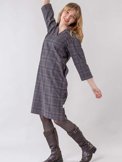 Valkama Dress Grey Melange