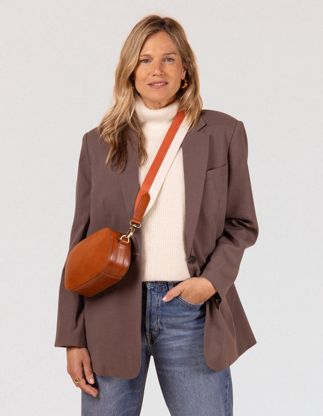 Maya Laukku Cognac