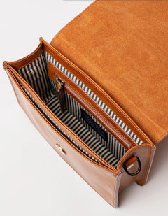 Audrey Mini Laukku Cognac