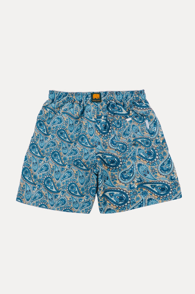 Mediterranean Paisley SEAQUAL®YARN Swim Trunks
