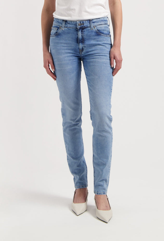 Skyler Mid Skinny - Original Stone