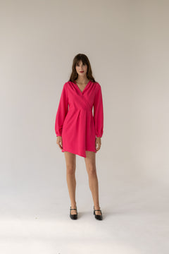 Luna Raspberry Dress