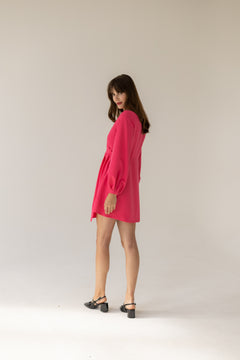 Luna Raspberry Dress
