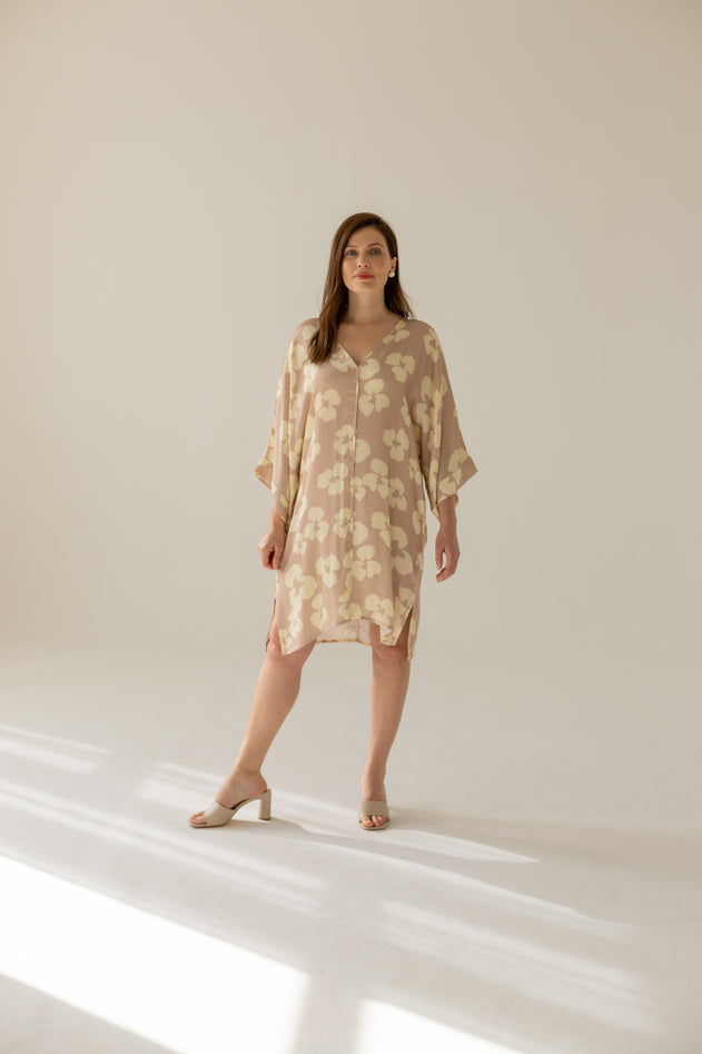 Thilde Kukkamekko Beige