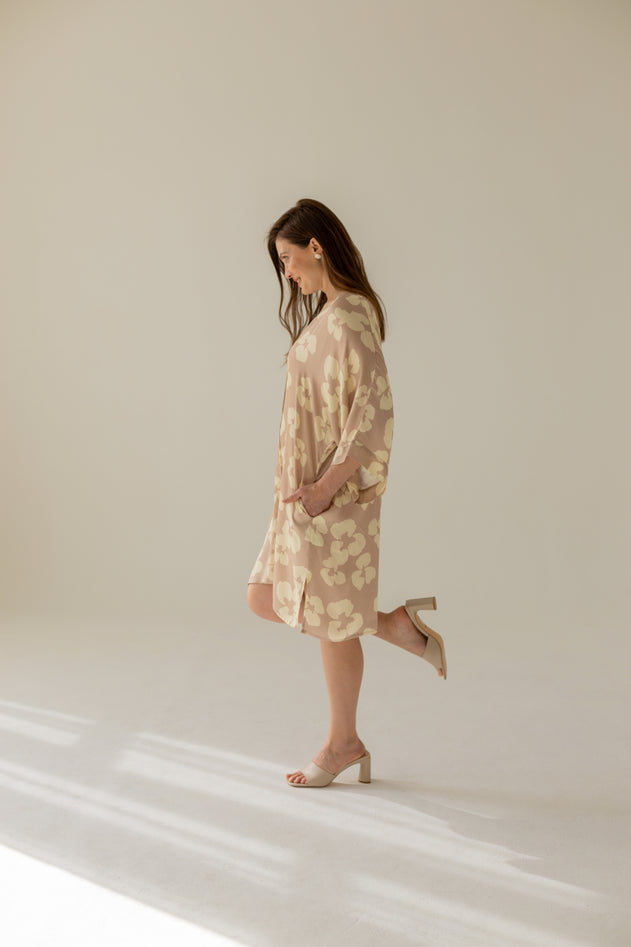 Thilde Kukkamekko Beige