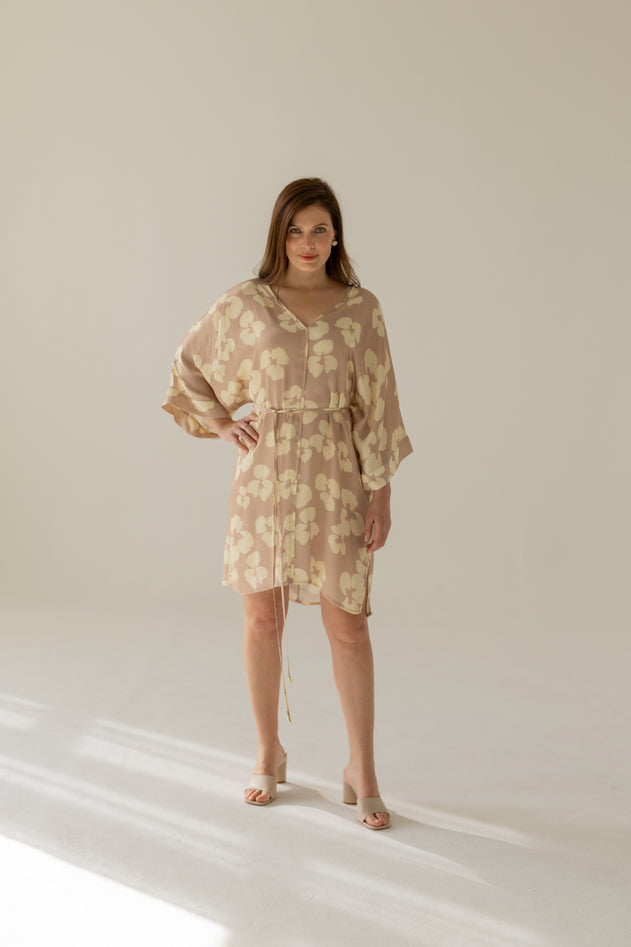 Thilde Kukkamekko Beige