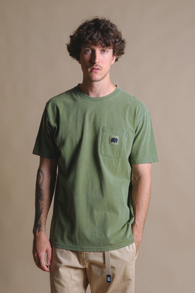 Garza Pigment T-Shirt Oak Green