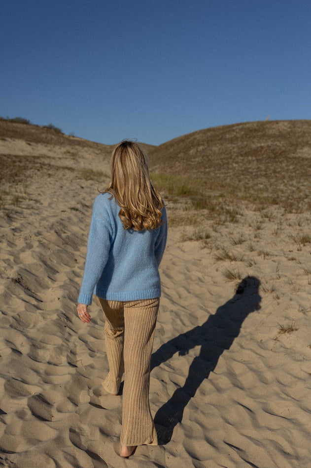 Melody Mohair Cardigan Sky Blue
