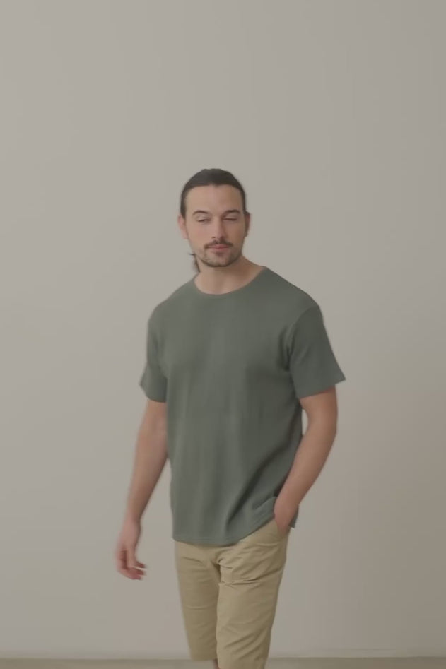 Hans Puuvillashortsit Khaki