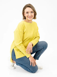 Olos Ribb Shirt Yellow