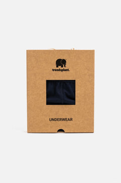 Organic Essential Boxer Briefs Navy