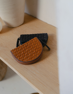 Laura Kolikkokukkaro Black Woven