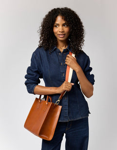 Jackie Laukku Cognac Ruskea