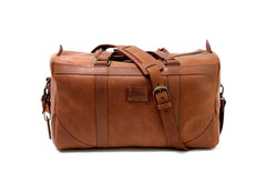 Leather Duffle Bag Mod 144 Heritage Brown