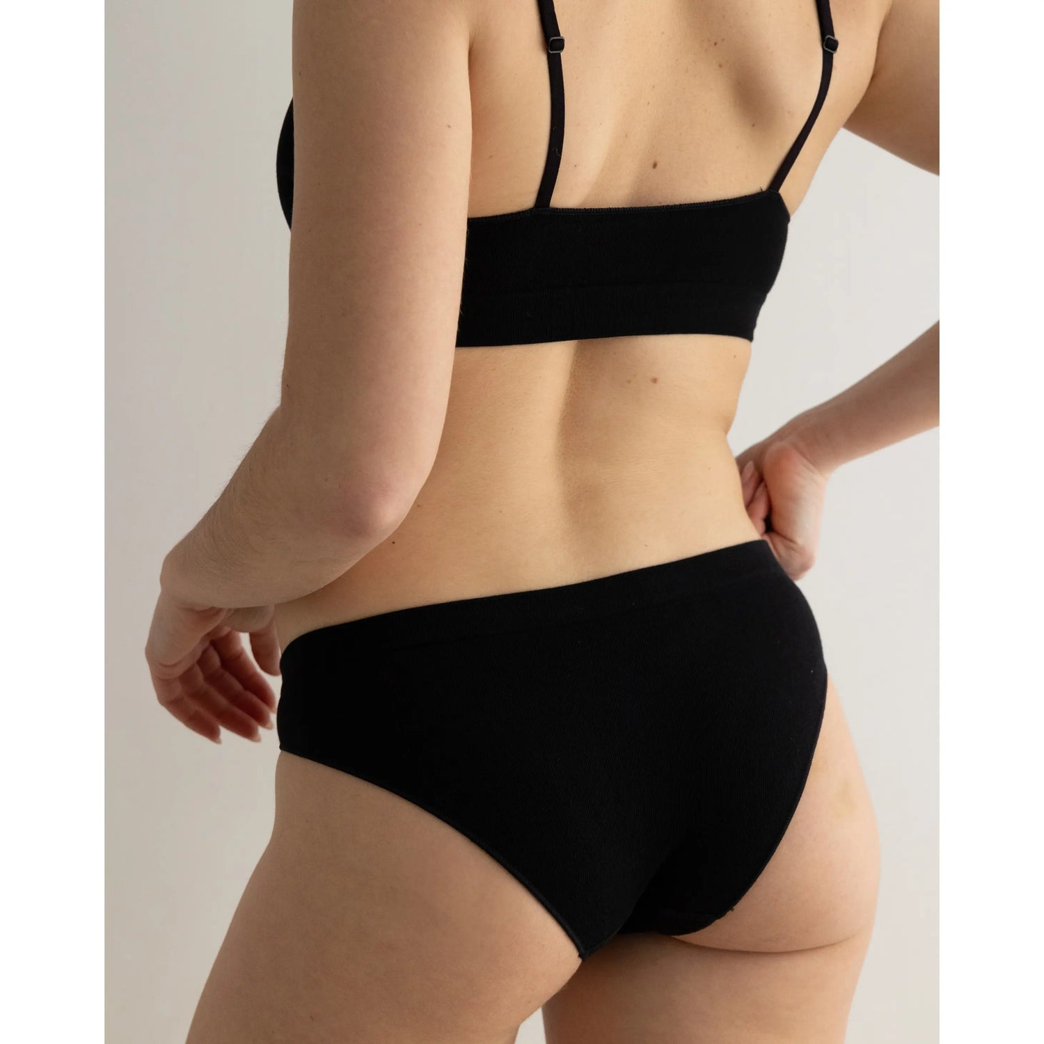 Clotsy Brand Classic Panties Black